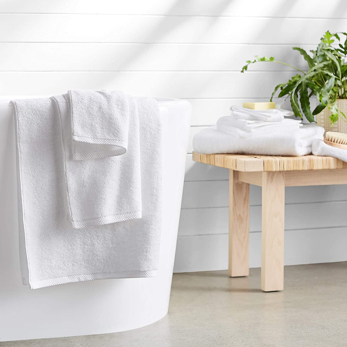 Cream Towel Bath Sheet
