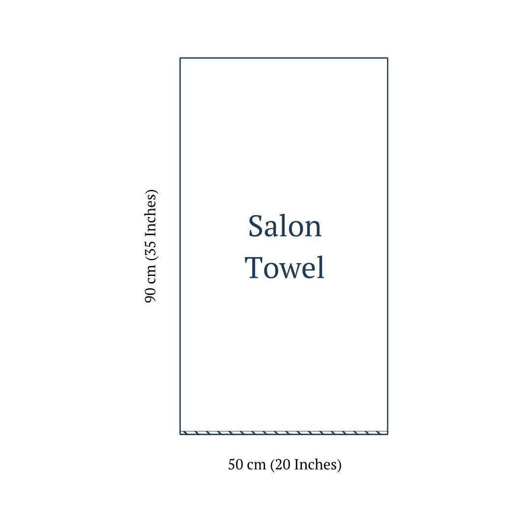 Hair Towel Size Guide Hand Towel