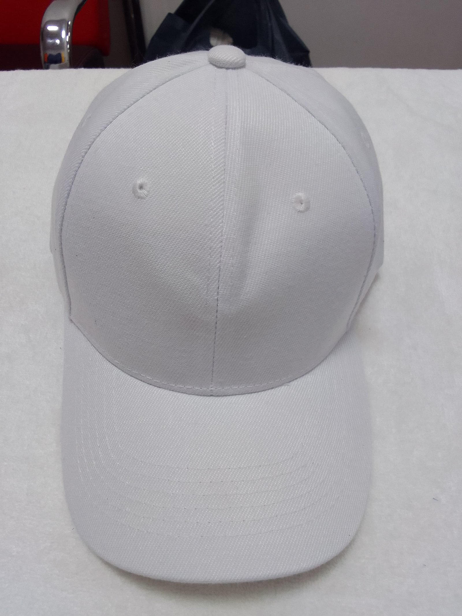 White Acrylic Cap