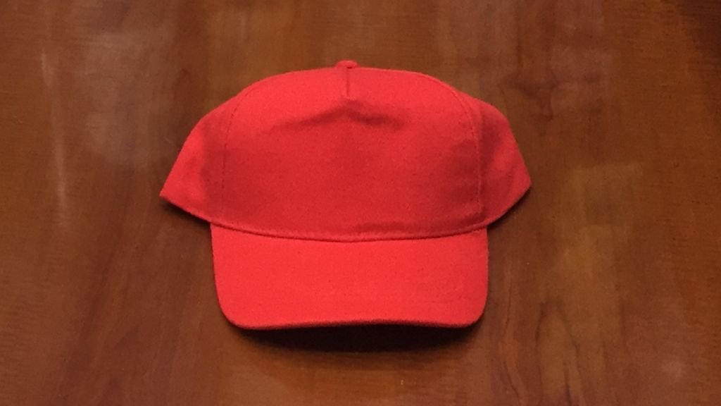 Kids Cotton Red Cap