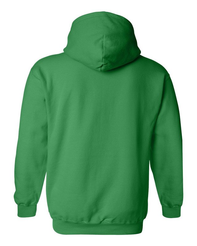 Green Basic Hoodie Signature Cotton Fleece
