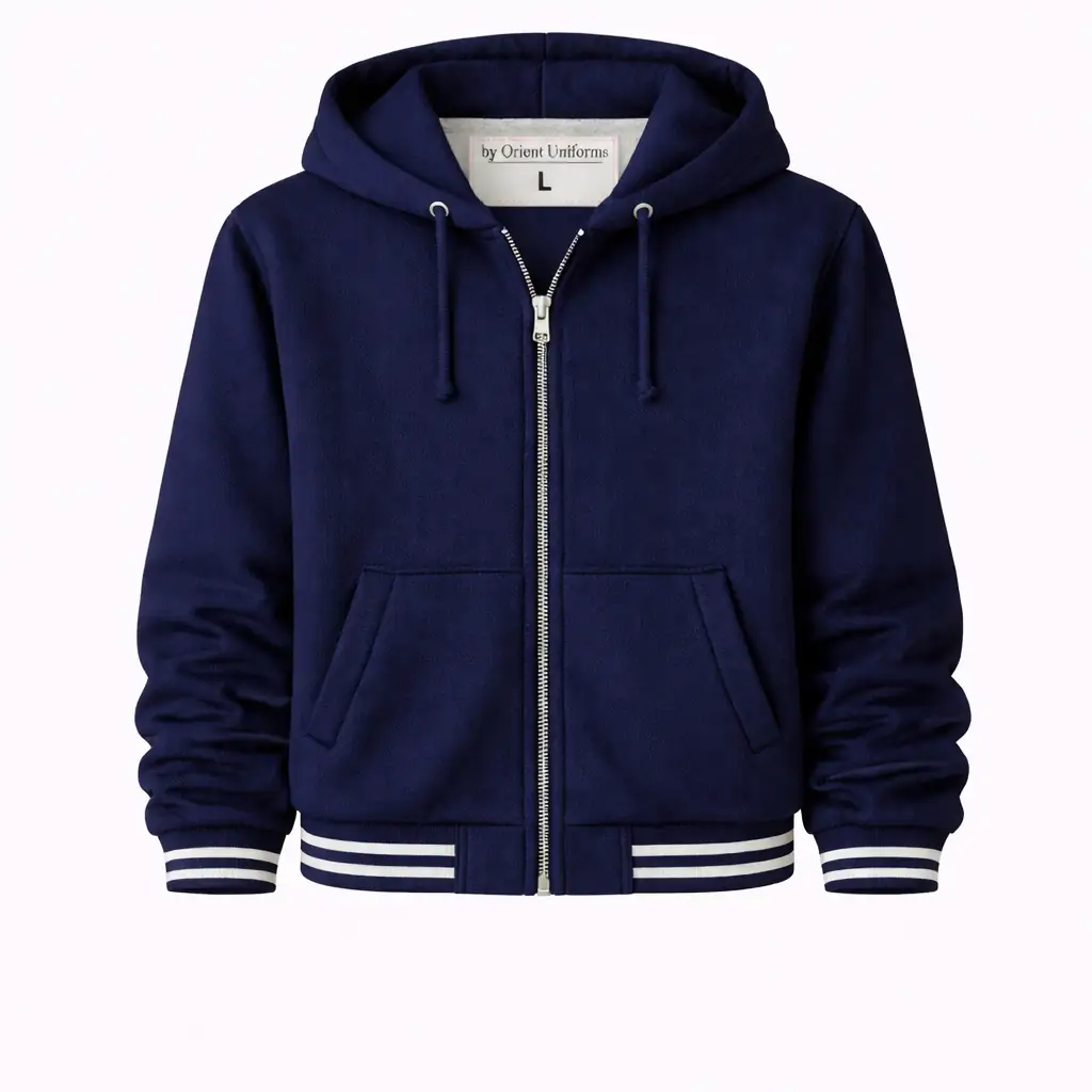 Hoodie Jacket Core Classic Cotton Fleece