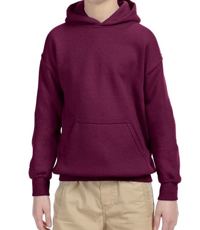 Dark Maroon Kids Hoody