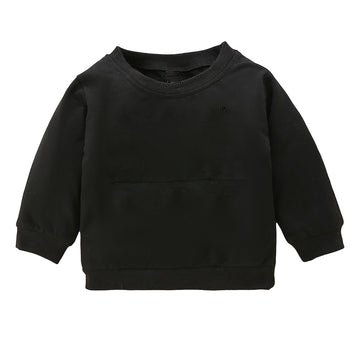 Kids Black Sweat Shirt
