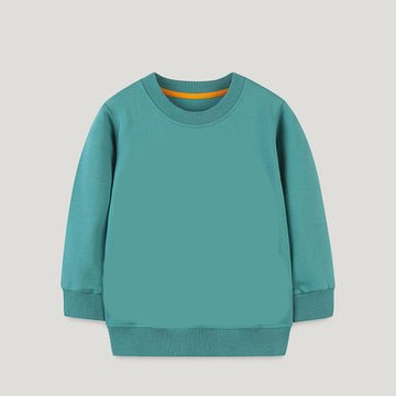 Kids Sweat Shirt Sea Green