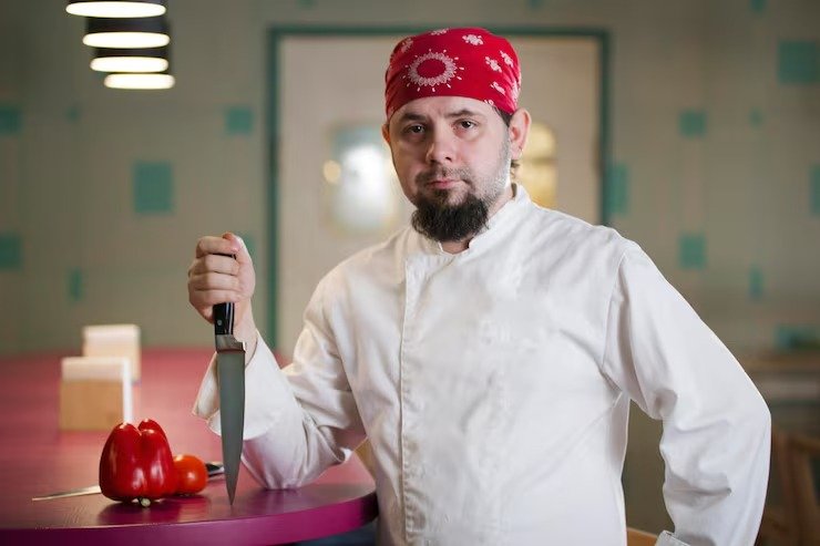Chef Bandana Red