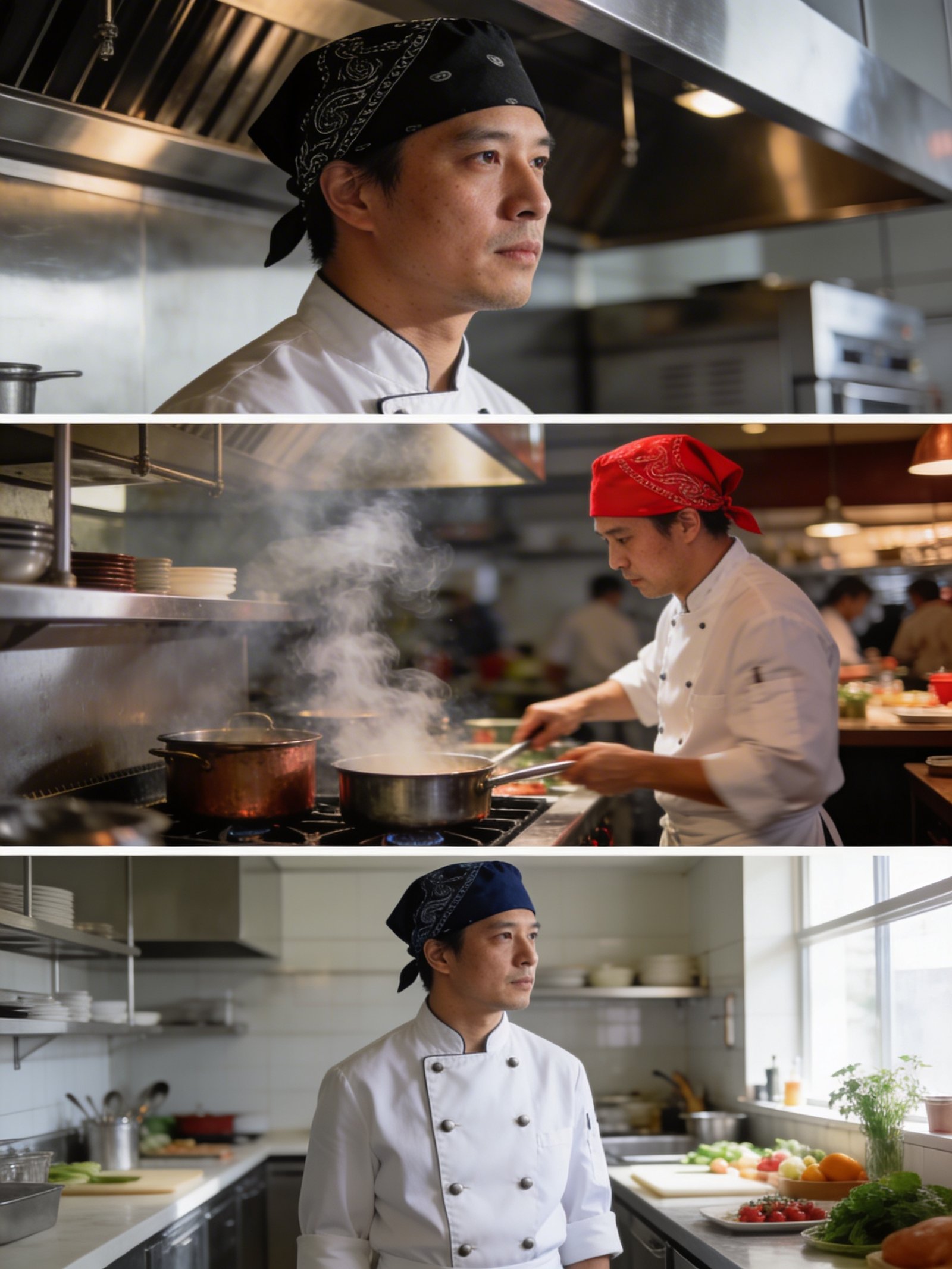 Chinese Chef Bandana