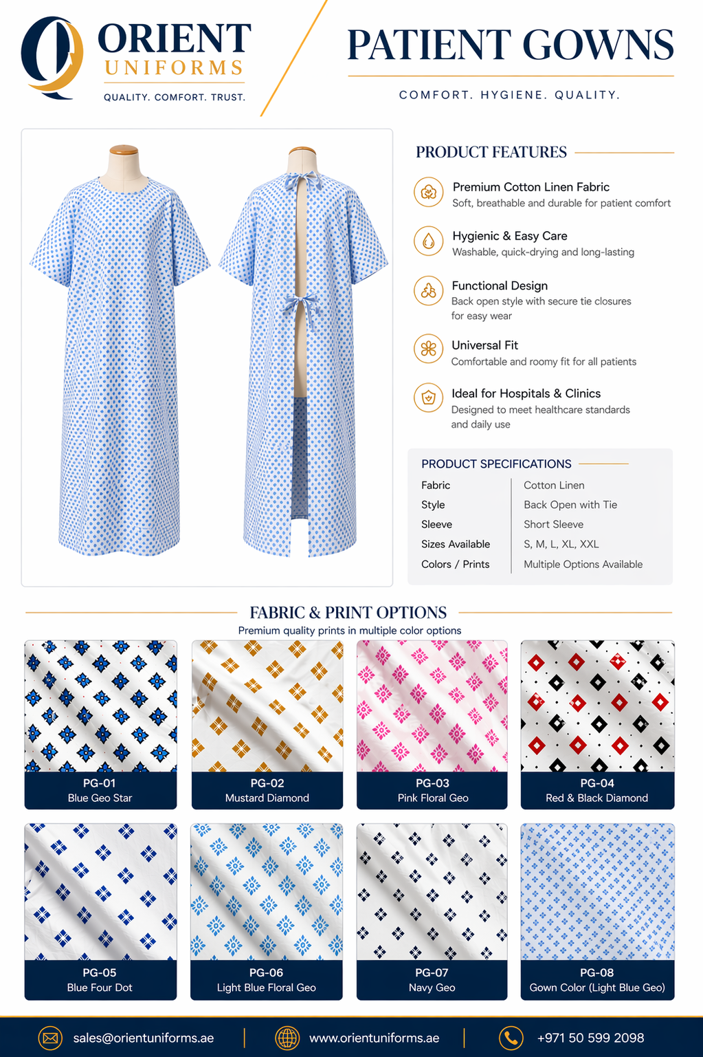 Patient Gown Corporate