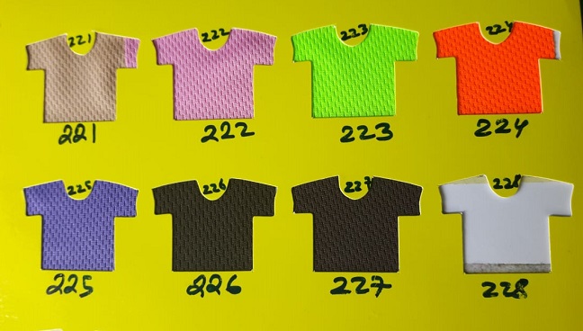 Mesh Fabric Color Shade Cards 2